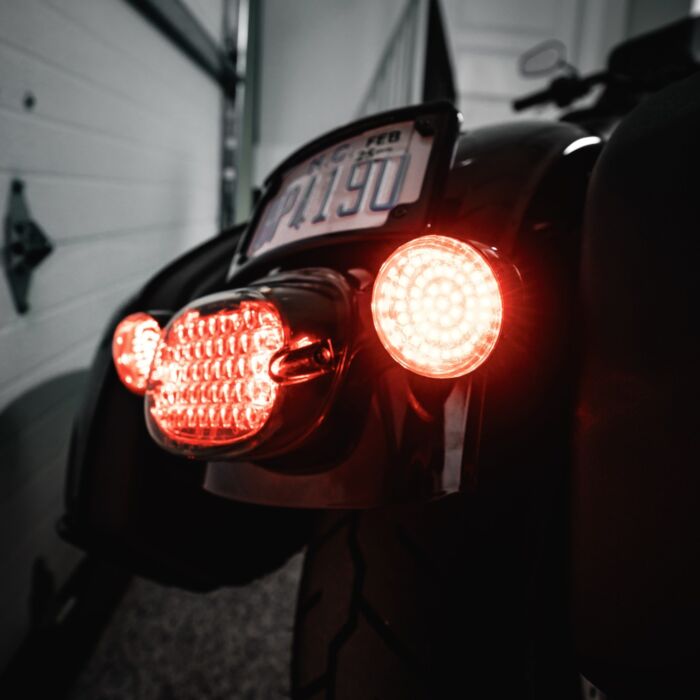 Genesis® 4 Solid Red 1156 Bullet Rear Turn Signal Inserts