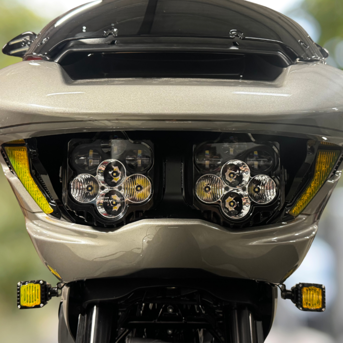 Shark Demon™ 2 Performance LED Headlight Kit for 2023.5-2025 Road Glide Motorcycles - Image 3