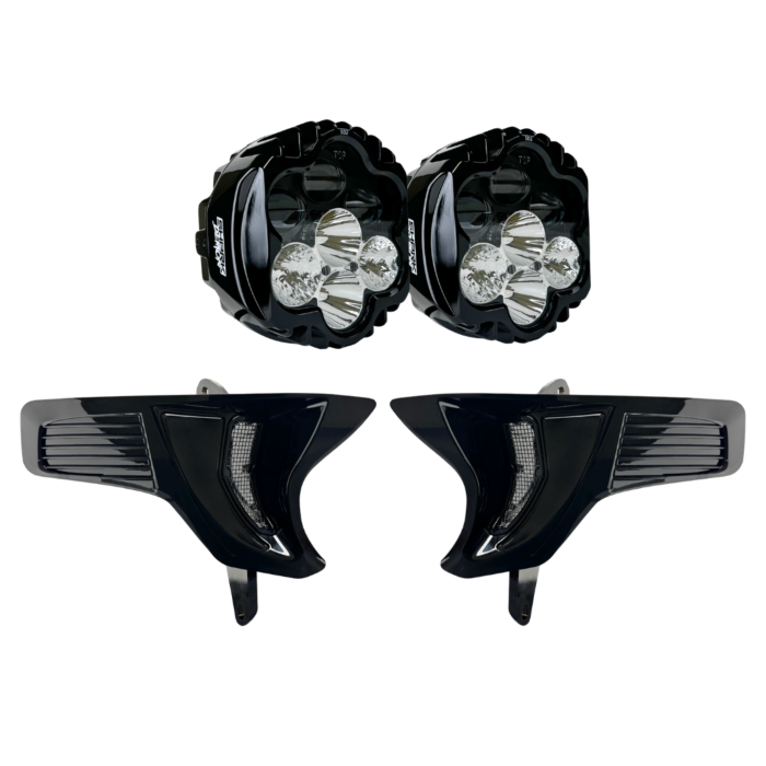 Shark Demon™ 2 Performance LED Headlight Kit for 2023.5-2025 Road Glide Motorcycles - Image 4